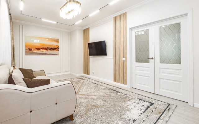 Shikarnaya 3shka v serdtse stolitsy Flat