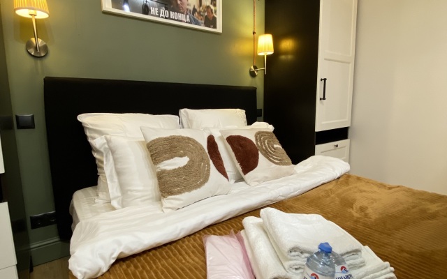 Квартира Студия в ретро стиле