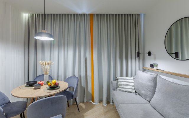 Apartments near Gagarin Park from the company "V-GOSTI"