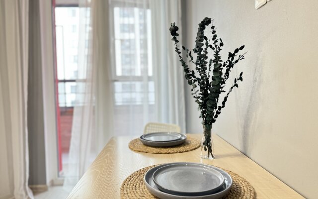 Квартира Уютная Однокомнатная рядом с центром и аквапарком ЛетоЛето в мкр Европейский