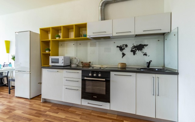 Квартира евродвушка BeGuest возле м. Геологическая для 6х гостей