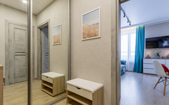 Квартира Дизайнерская студия с кондиционером (спортивный зал включен)