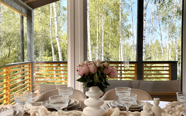 Частный Дом ЕлкиШале с 3мя спальнями, баней и чаном