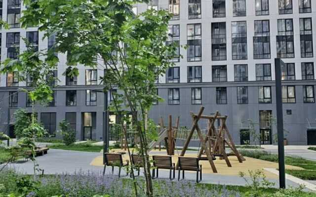 Cherno-bely minimalizm -vystavka Rossiya Apartments