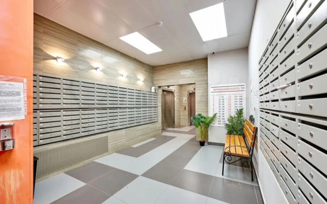 Апартаменты 43 м кв Две кровати