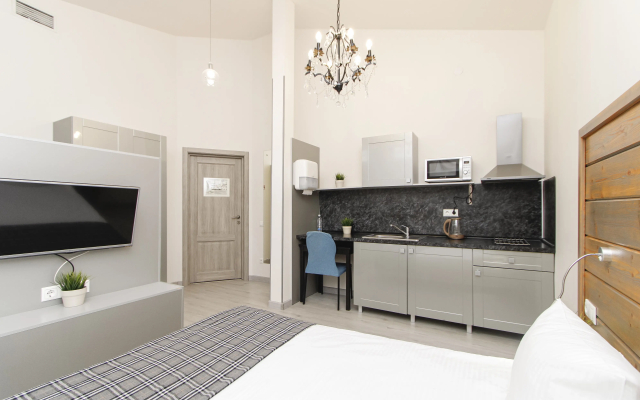 Апартаменты с двуспальной кроватью №4