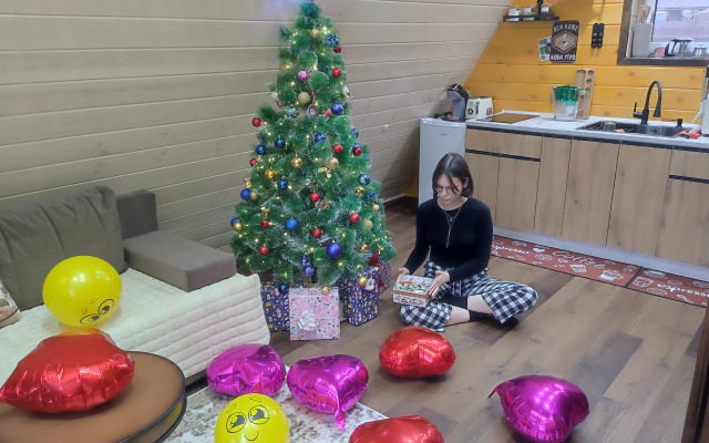 Частный Дом А-фрейм с банным чаном