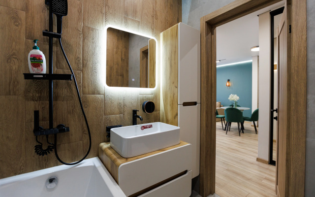 Апартаменты 2-к апартаменты с видом на Иркут