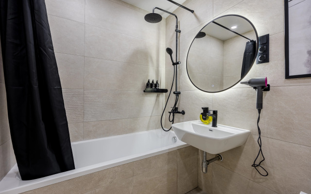 Квартира Стильная 2-к. квартира, 64 м², 3 кровати