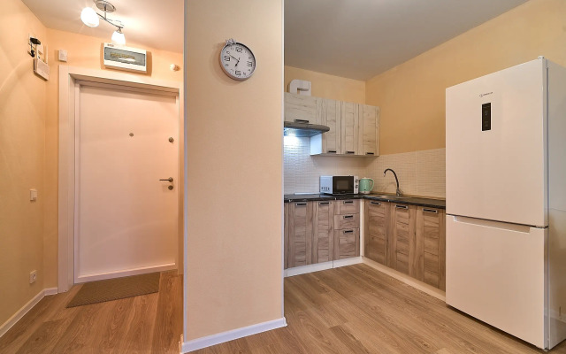 Квартира Уютная евродвушка с кроватью и диваном