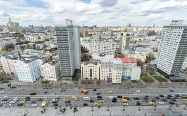 Апартаменты Нежная видовая студия Smart Host