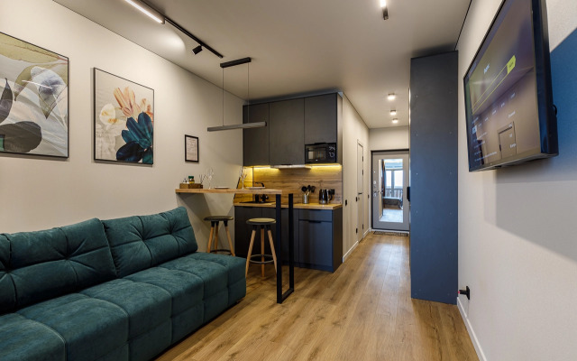 Avtorskie s voskhititel'nym vidom na reku Apartment