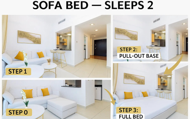 Luxury and Spacious Full Marina View Flat