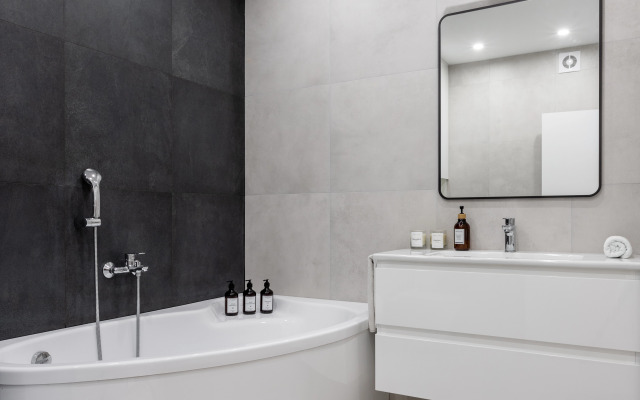 Sovremennyye Apartamenty s Vidom na Natsional'nuyu Biblioteku Apartment