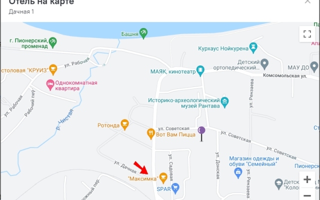 Апартаменты у моря