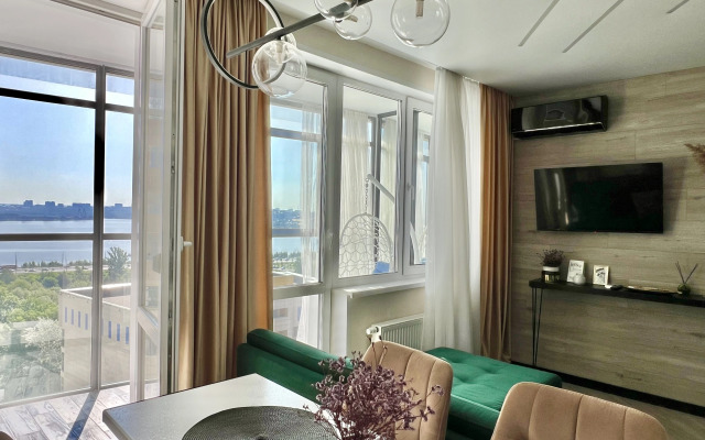 Kremlin Home v Centre u Metro s Shikarnym Vidom Apartments