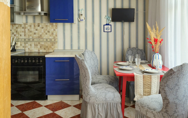 Dizaynerskaya Kvartira Gzhel  V Russkom Stile Flat