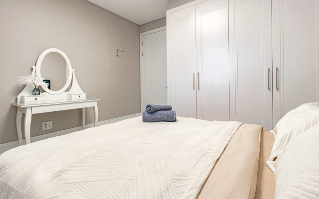 Apartamenty Sovremennaa Svetlaa v Odnom iz Prestiznyh Zilyh Kompleksov Goroda