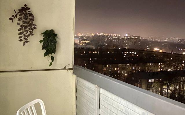 Квартира Уютная Студия с Видом на Город