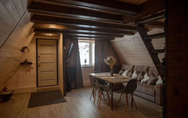 Частный дом уютный A-frame White