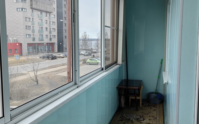 Yevrodvushka u ozera 54m2 s lodzhiey 6m Flat