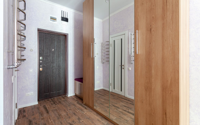Milaya studiya na 1m etazhe s vidom na gory i oborudovannoy kukhney Flat