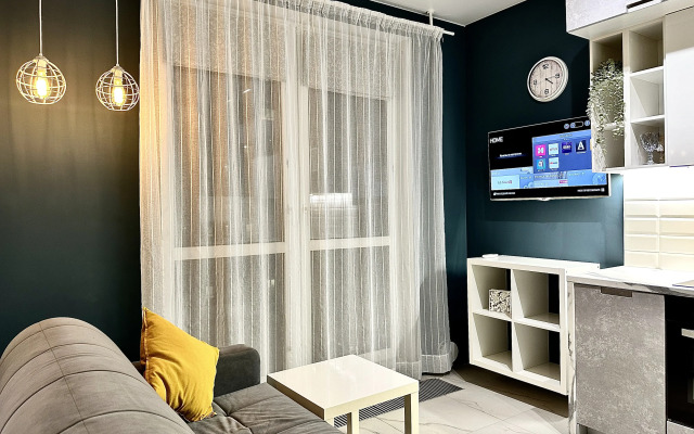 Апартаменты Дизайнерская студия Люкс с видом на Москва Сити