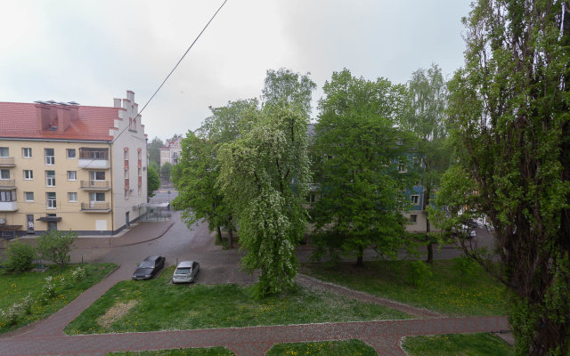 Dvushka na Peresechenii vsekh Turisticheskikh Marshrutov Kaliningrada Apartments