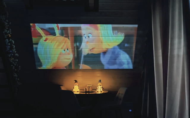 Частный Дом А-фрейм с банным чаном