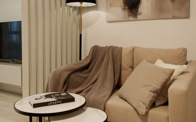 Квартира Дизайнерские апартаменты с атмосферой бутик-отеля