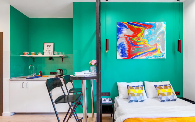 Квартира Стильная студия на Арбате Axis.Moscow Arbat