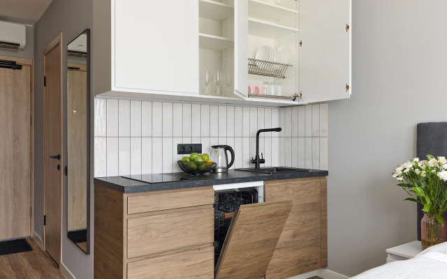 Апартаменты Студия рядом с метро 1211 1