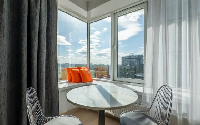 2 komn. De Luxe YES s vidom na VDNH i Ostankino Apartments