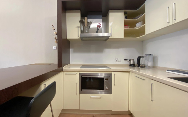 Однокомнатная квартира с Видом на Горы в 300м от Подъёмника