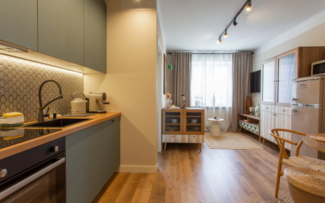 2-Kh Komnatnye v Ekostile v Tsentre Apartments