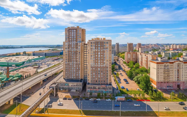 Uyutniye s Vidom vozle Akvaparka i Tsentra Kazani ot seti Rushouse 1 Flat - Apartment in 카잔 - Photo 4