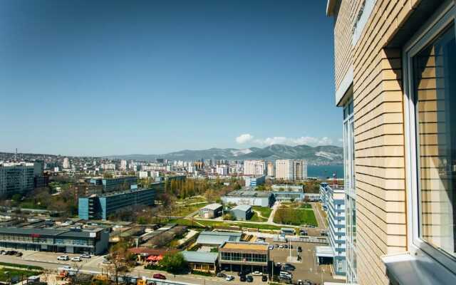 Апартаменты Uzorapart Просторная Евродвушка у Пляжа Алексино с Видом на Закат