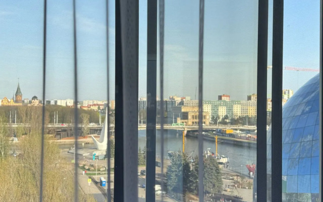 Квартира Евродвушка с видом на Музей мирового океана на Баграмяна, 4