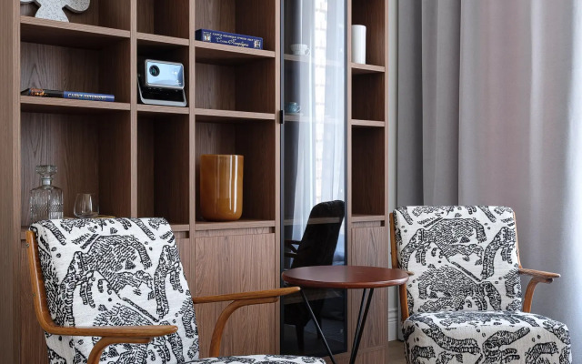 Апартаменты Двухуровневая студия с гостиной зоной D