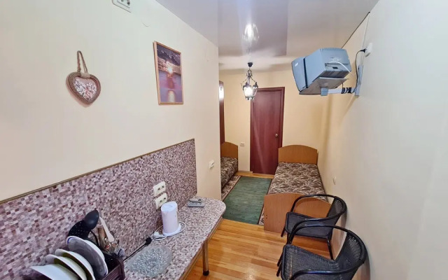 Квартира Студия Номера на Пляже 146/5 до берега 40 метров с кухней