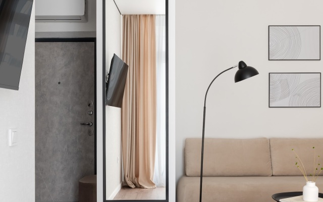 Апартаменты Fox Homes 1к. квартира в стиле Джапанди на Левом берегу Дона