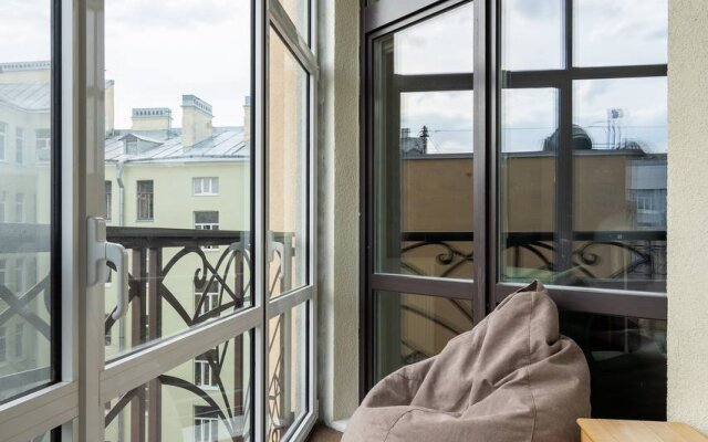 S balkonom v tsentre Petrogradskoy storony Apartments