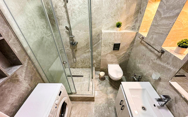 Квартира Лучшие Апартаменты Алматы Напротив ТРЦ Мега Алматы 63