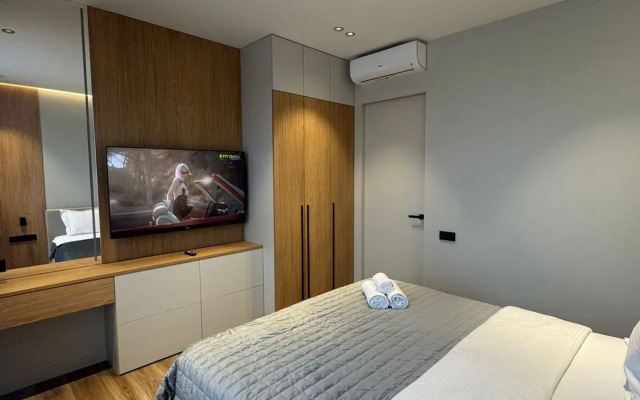 Апартаменты Люкс с видом на Москва-Сити