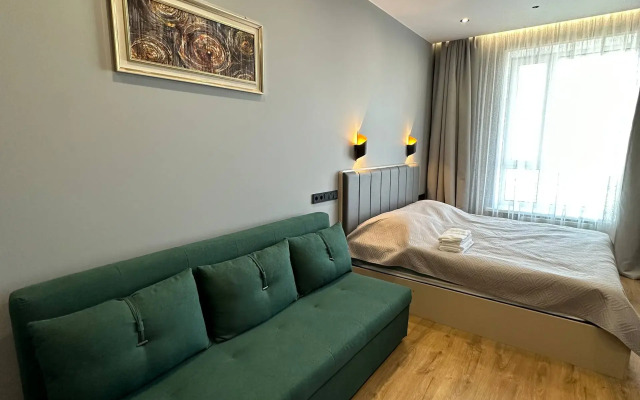 Квартира студия, 26 м², 2 кровати