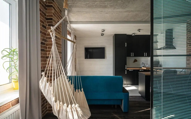 Квартира видовая стильная лофт студия