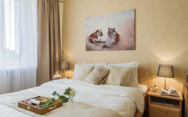 GM s Vidom na Zoopark i Moscow city Apartments