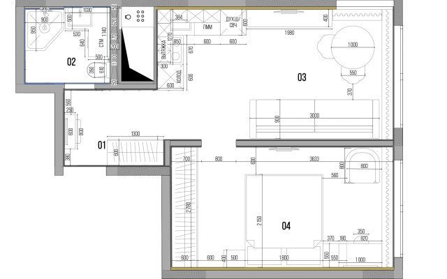 Квартира в стиле Neoclassiс