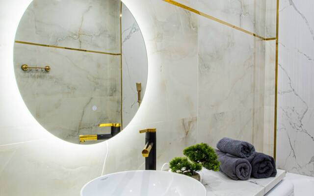 Апартаменты с качелями на 9 этаже