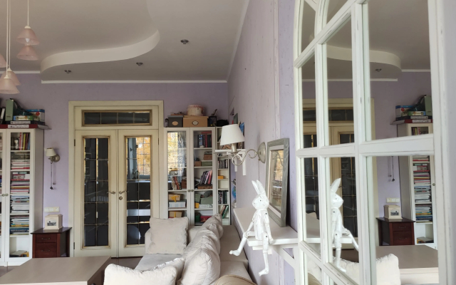 Квартира с камином в пяти минутах от центра